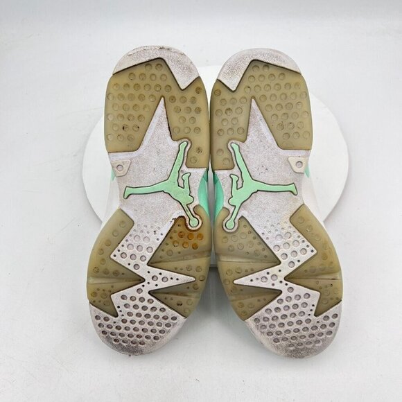 Nike Air Jordan 6 Women Size 8 DQ4914-103 White Mint Foam Basketball Shoes - Picture 8 of 11